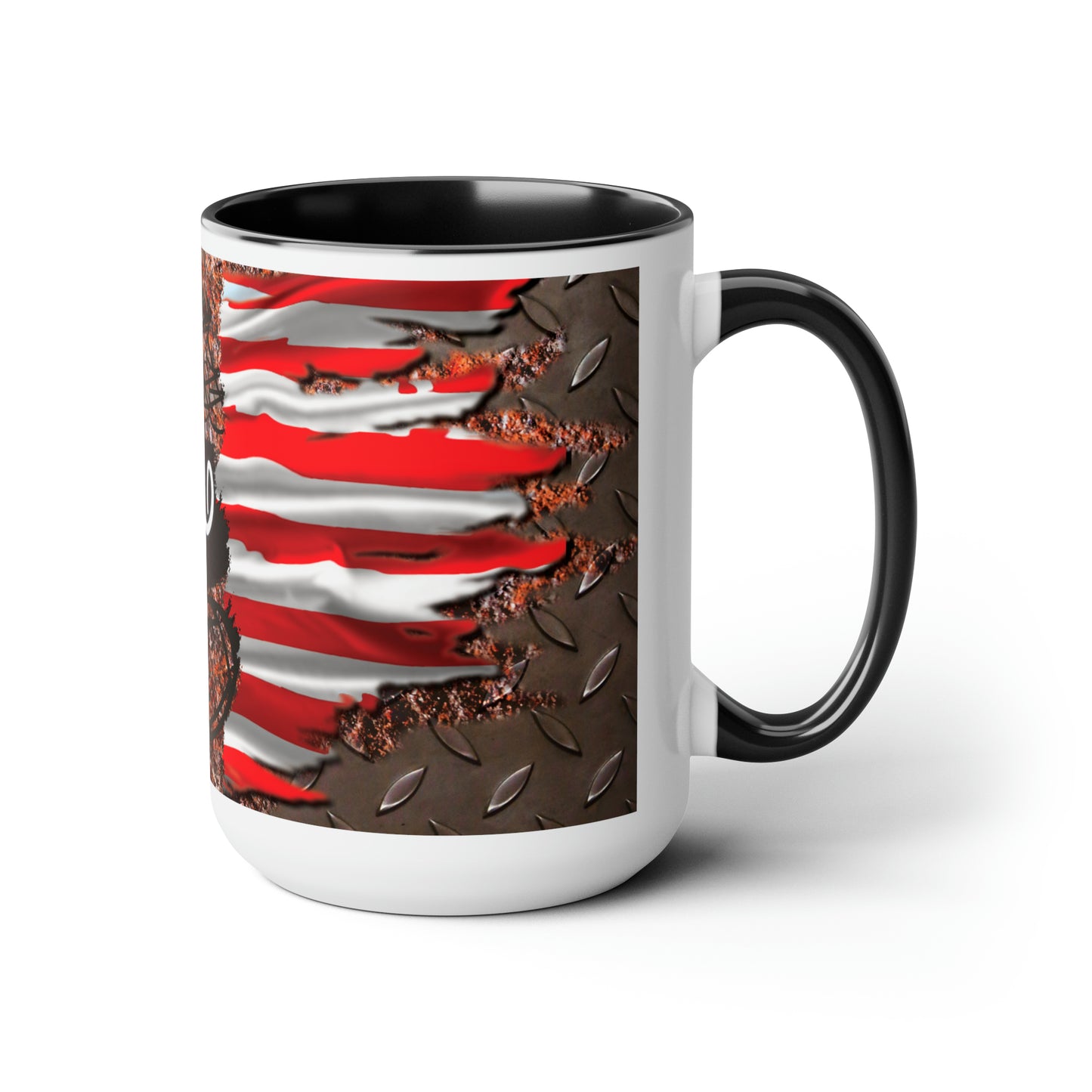 Football Dad Two-Tone Coffee Mugs, 15oz