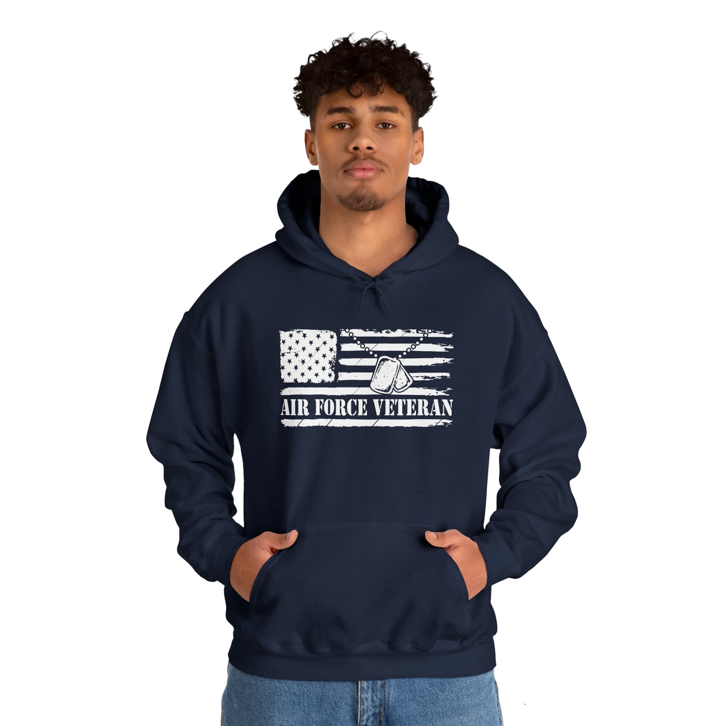 Air Force Veteran Unisex Heavy Blend™ Hooded Sweatshirt