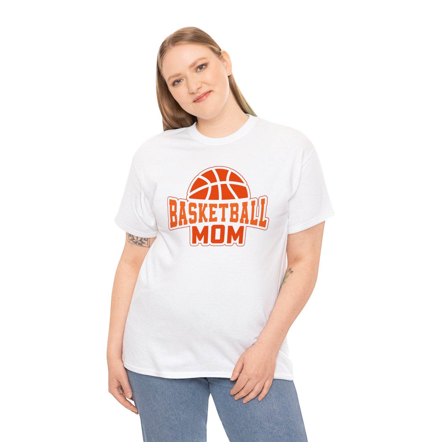 Basketball Mom Unisex Heavy Cotton Tee