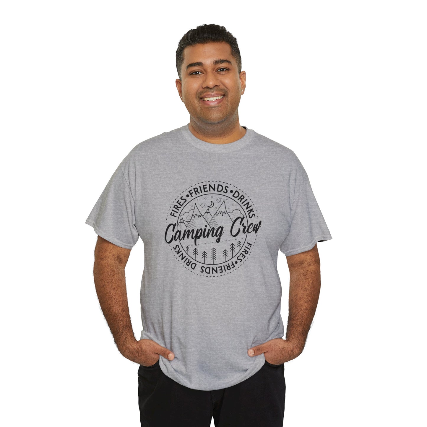 Camping Crew Unisex Heavy Cotton Tee