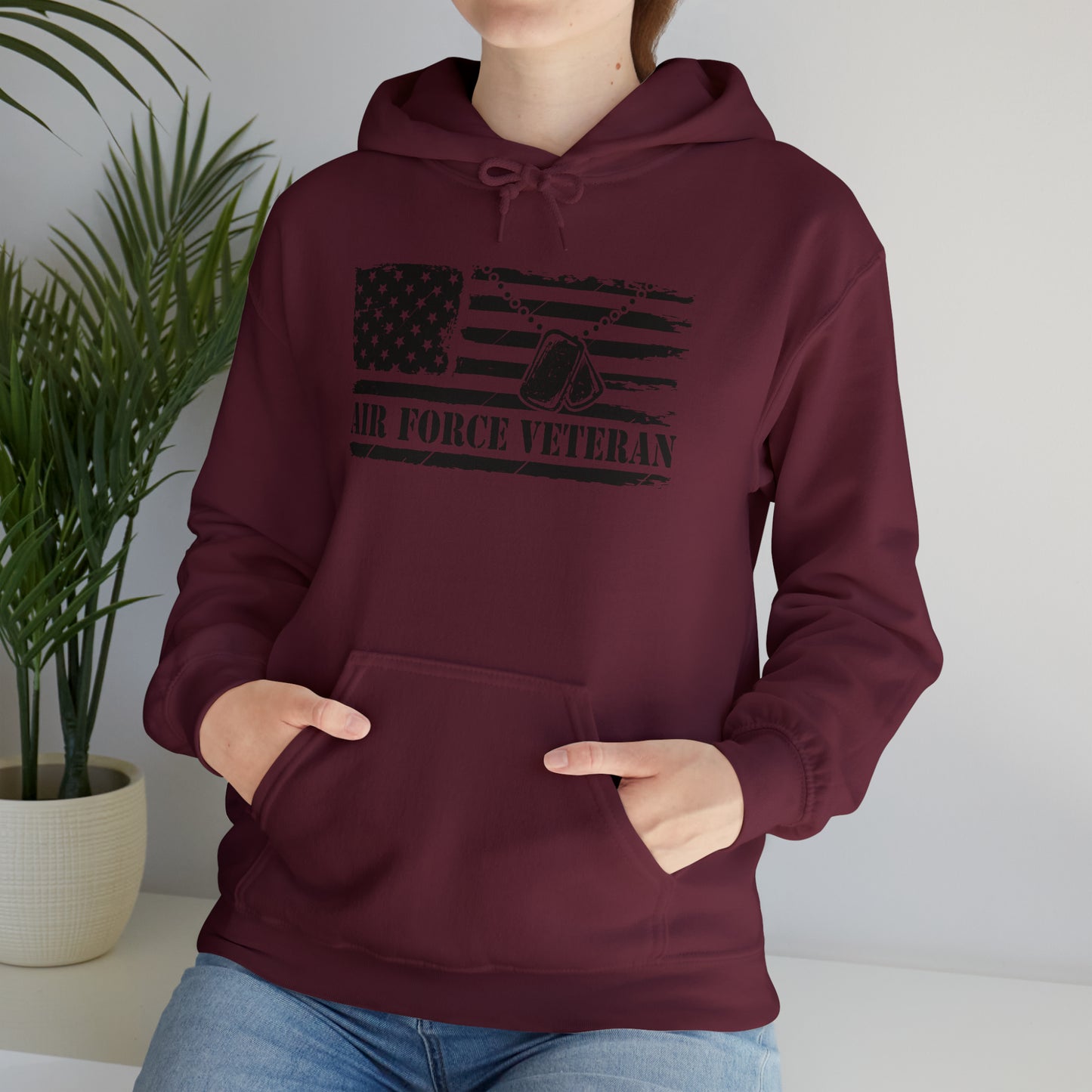 Air Force Veteran Unisex Heavy Blend™ Hooded Sweatshirt