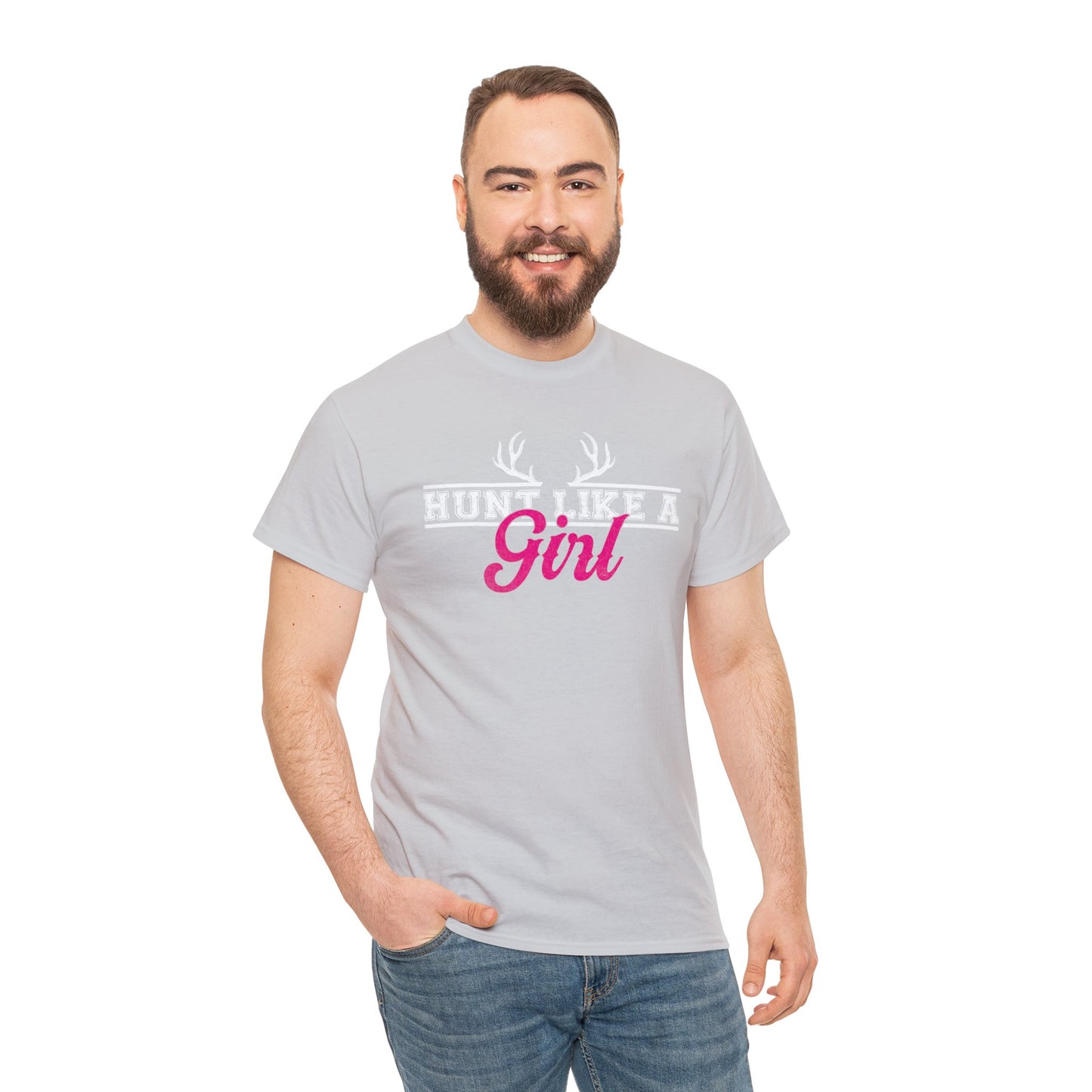 Hunt Like a Girl Unisex Heavy Cotton Tee