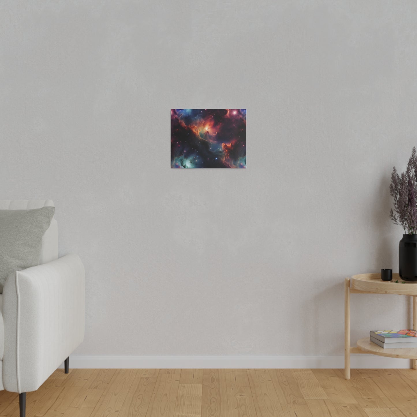 Cosmic Nebula Matte Canvas, Stretched, 0.75"