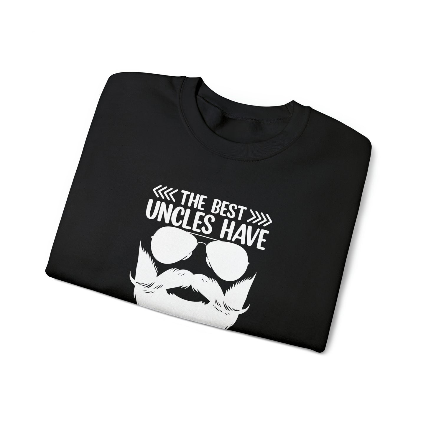 The Best Uncles Have Beards Unisex Heavy Blend™ Crewneck Sweatshirt