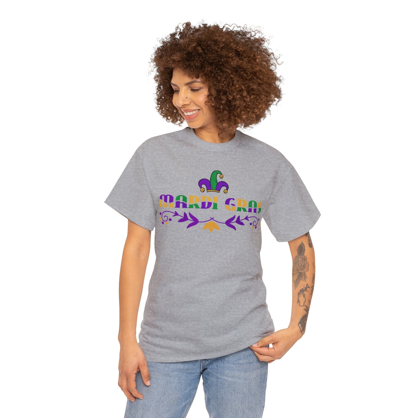 Mari Gras T-Shirt Unisex Heavy Cotton Tee
