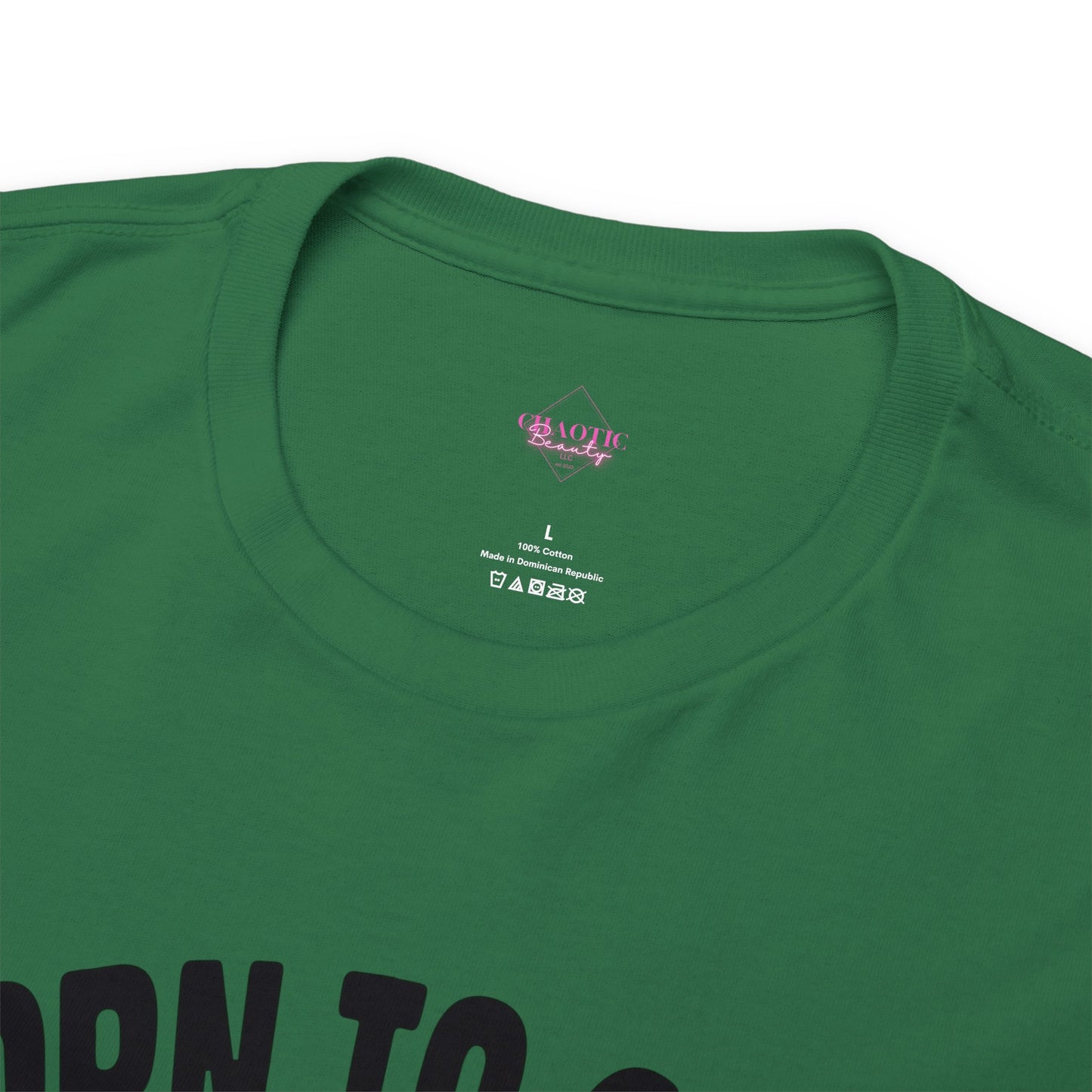 Born to Golf Forced to Work Unisex Heavy Cotton Tee
