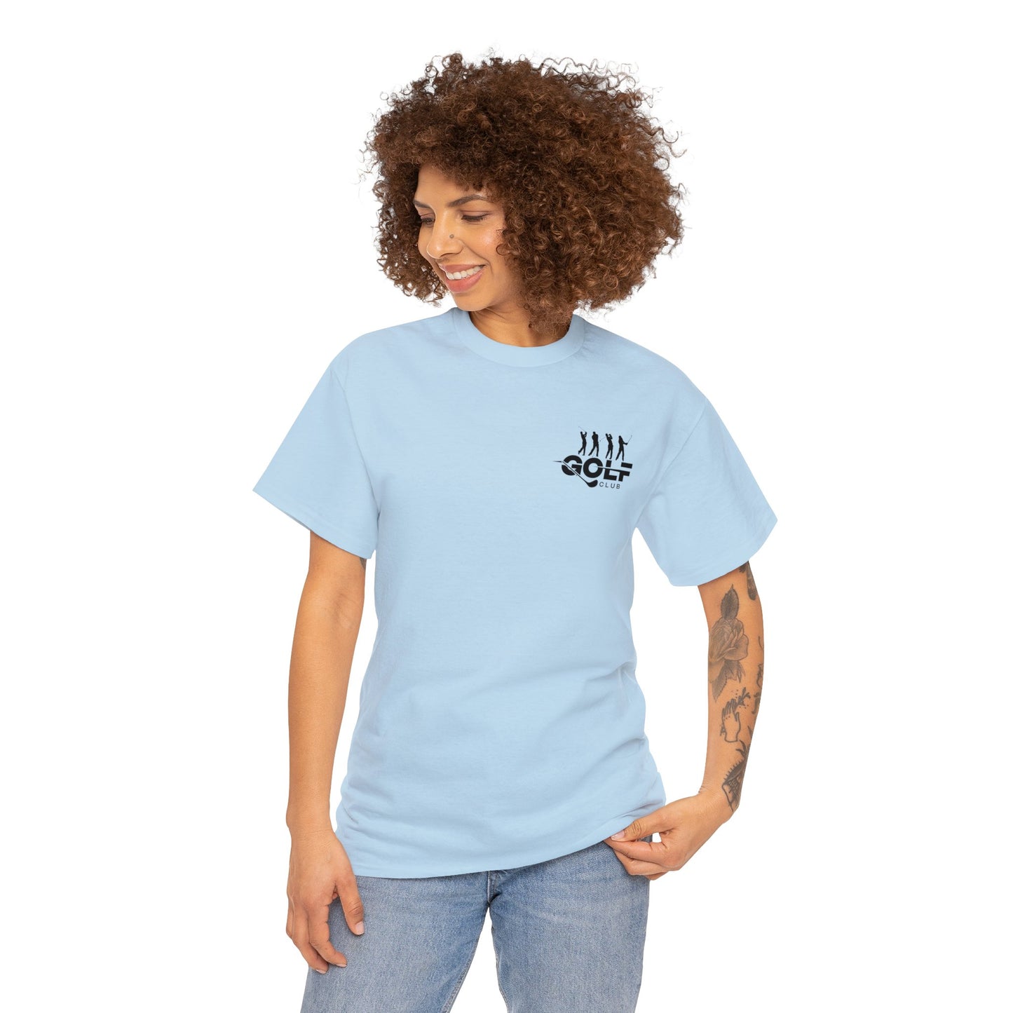 You Dont Stop Golfing When You Get Old You Get Old When You Stop Golfing Unisex Heavy Cotton Tee