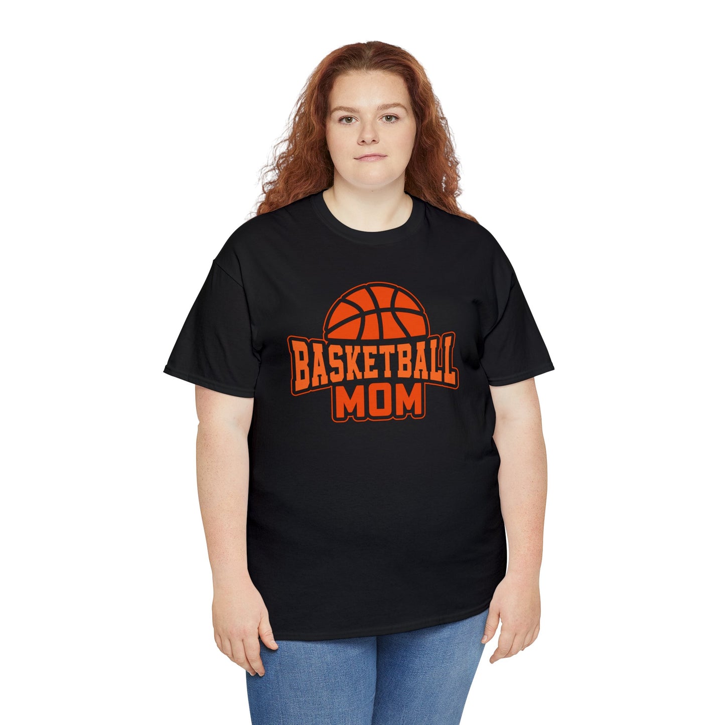 Basketball Mom Unisex Heavy Cotton Tee