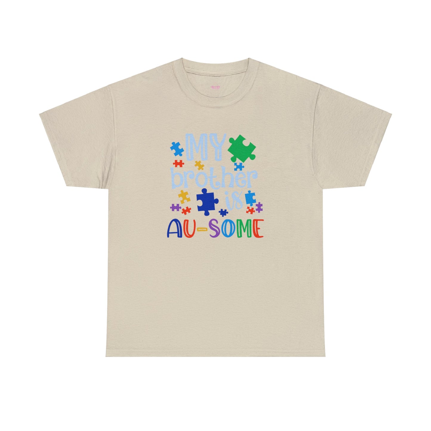 My Brother is AU-SOME Unisex Heavy Cotton Tee