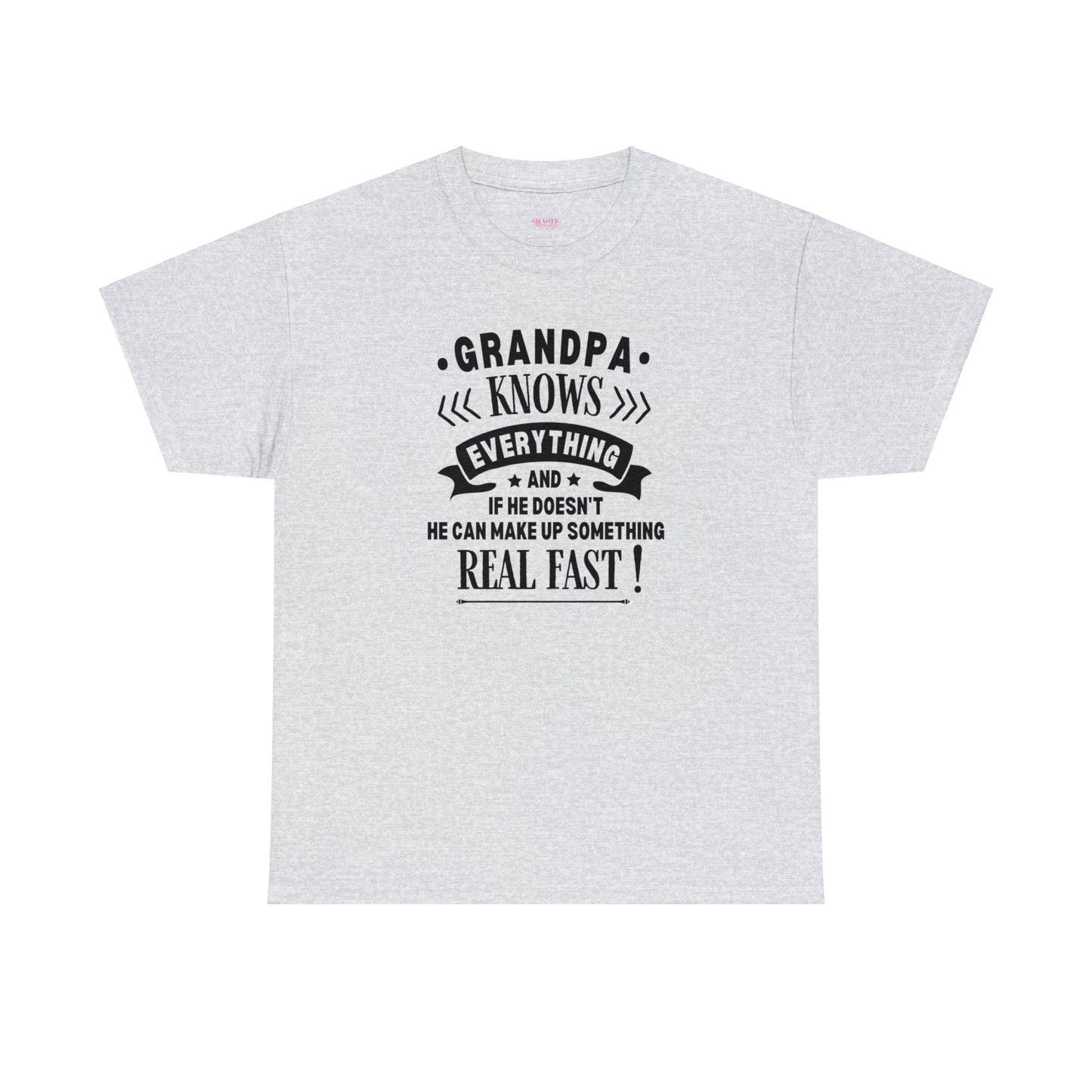 Grandpa Knows Everything Unisex Heavy Cotton Tee