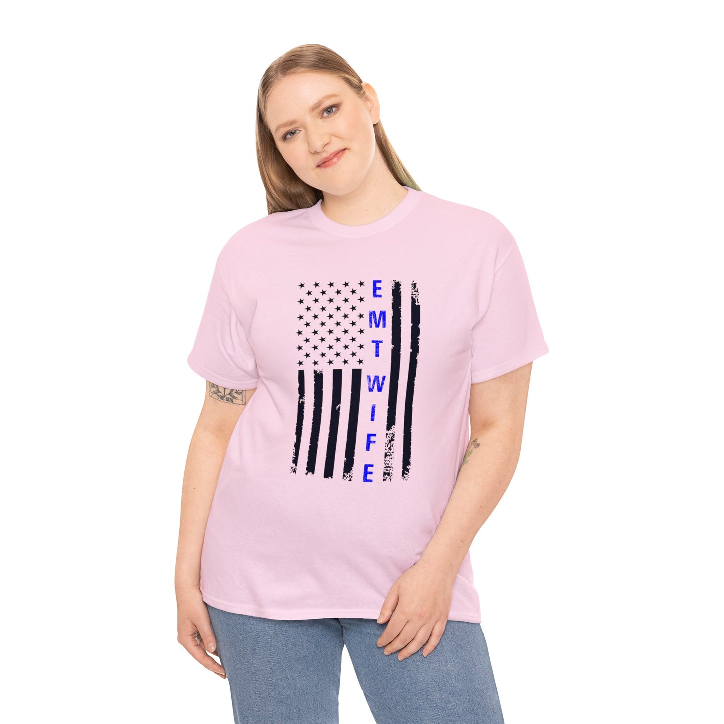 EMT Wife Unisex Heavy Cotton Tee