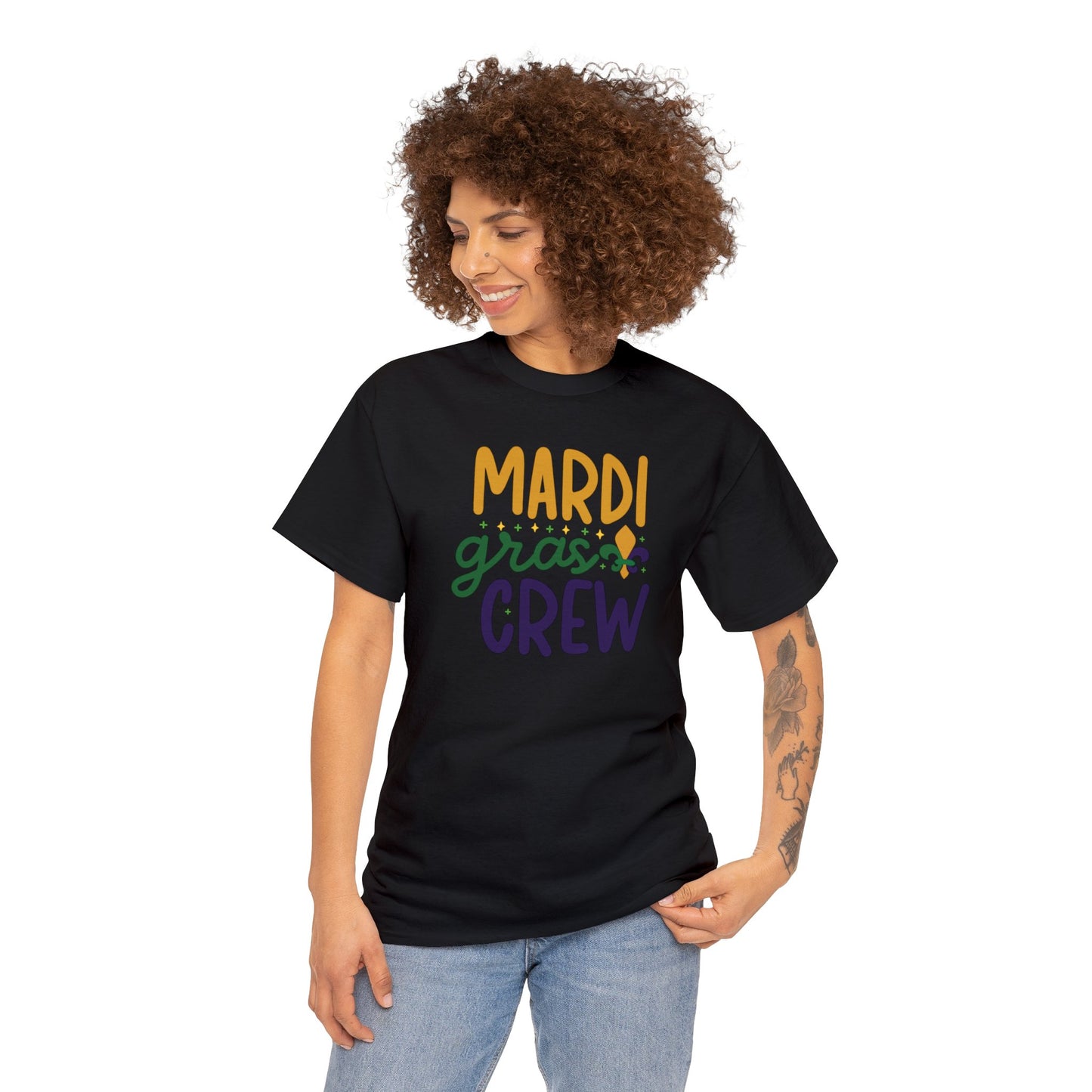 Mardi Gras Crew #2 Unisex Heavy Cotton Tee