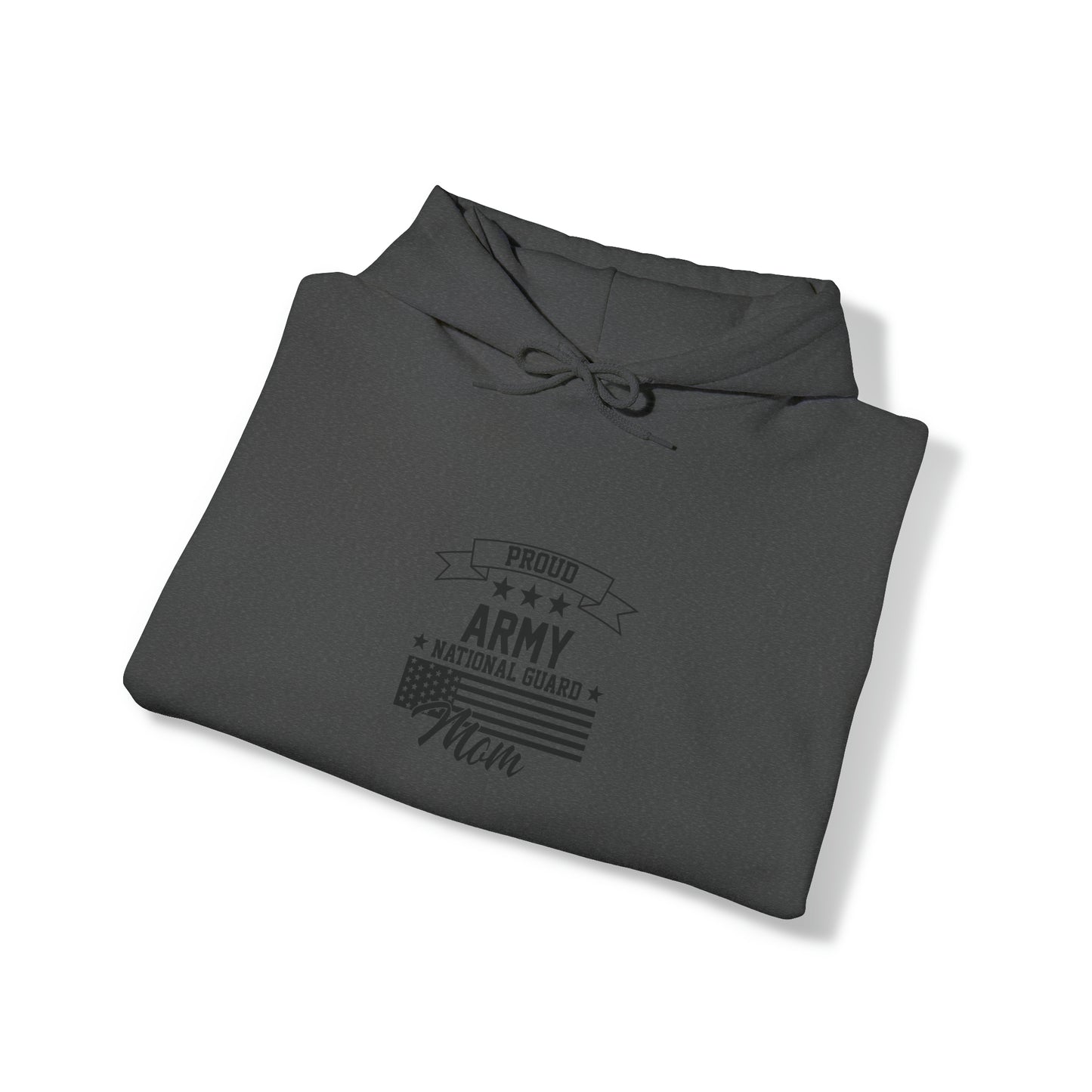 Proud Army National Guard MOM Unisex Heavy Blend™ Hooded Sweatshirt