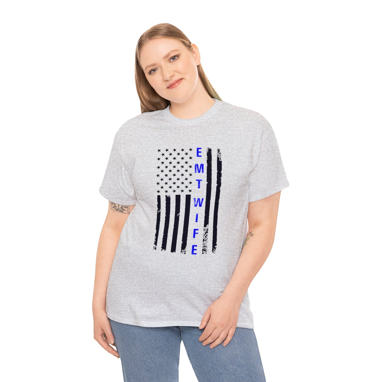 EMT Wife Unisex Heavy Cotton Tee