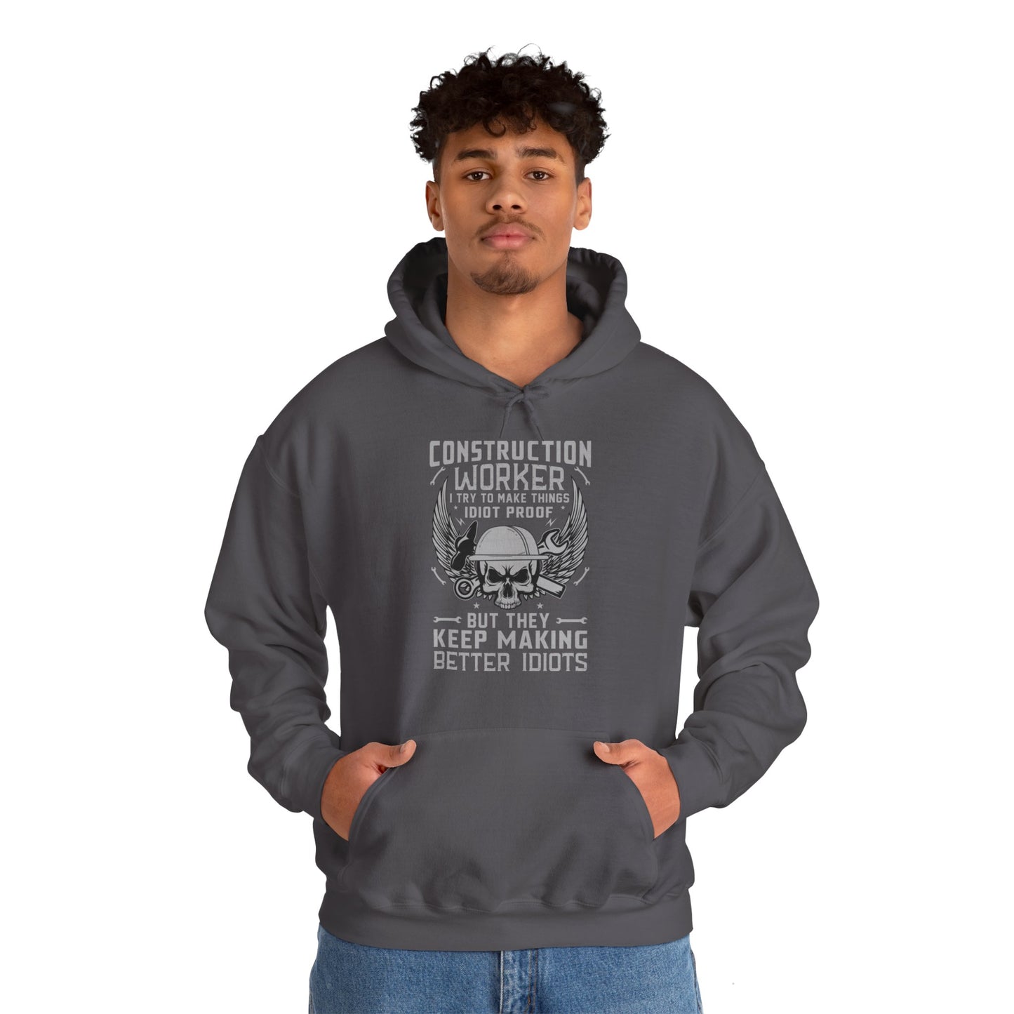 Contruction Worker Unisex Heavy Blend™ Hooded Sweatshirt