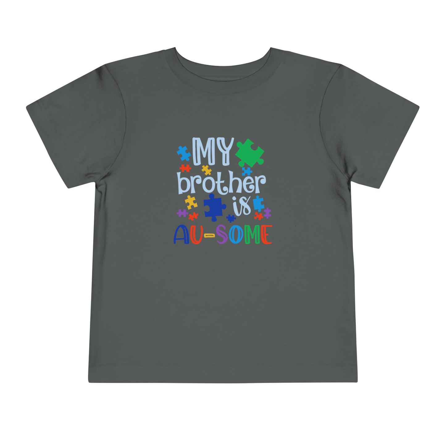 My Brother Is Au-some Toddler Short Sleeve Tee