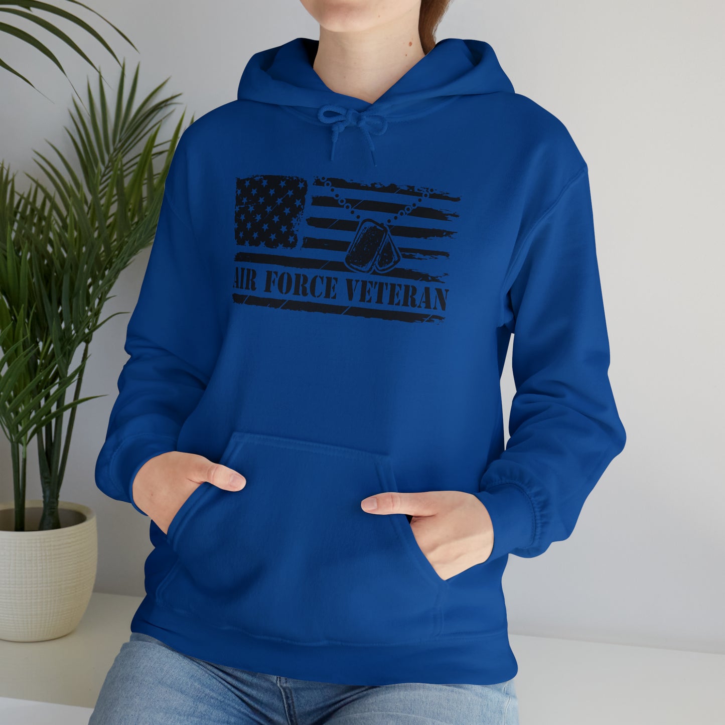 Air Force Veteran Unisex Heavy Blend™ Hooded Sweatshirt