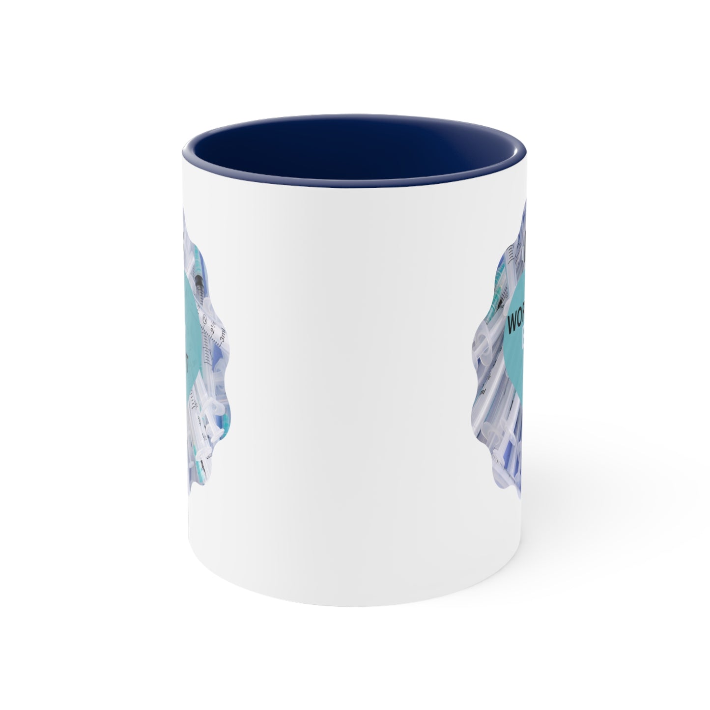 IVF Worth Every Shot Accent Coffee Mug, 11oz
