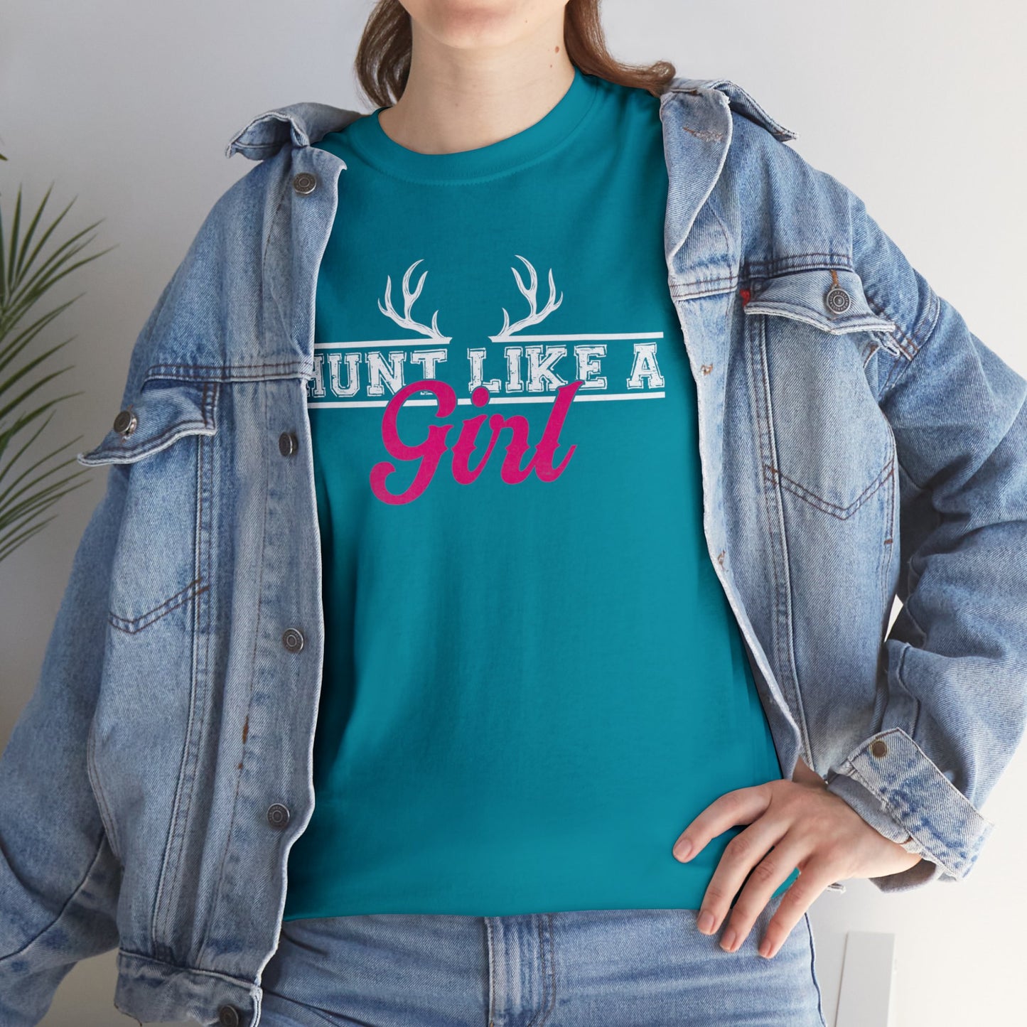 Hunt Like a Girl Unisex Heavy Cotton Tee