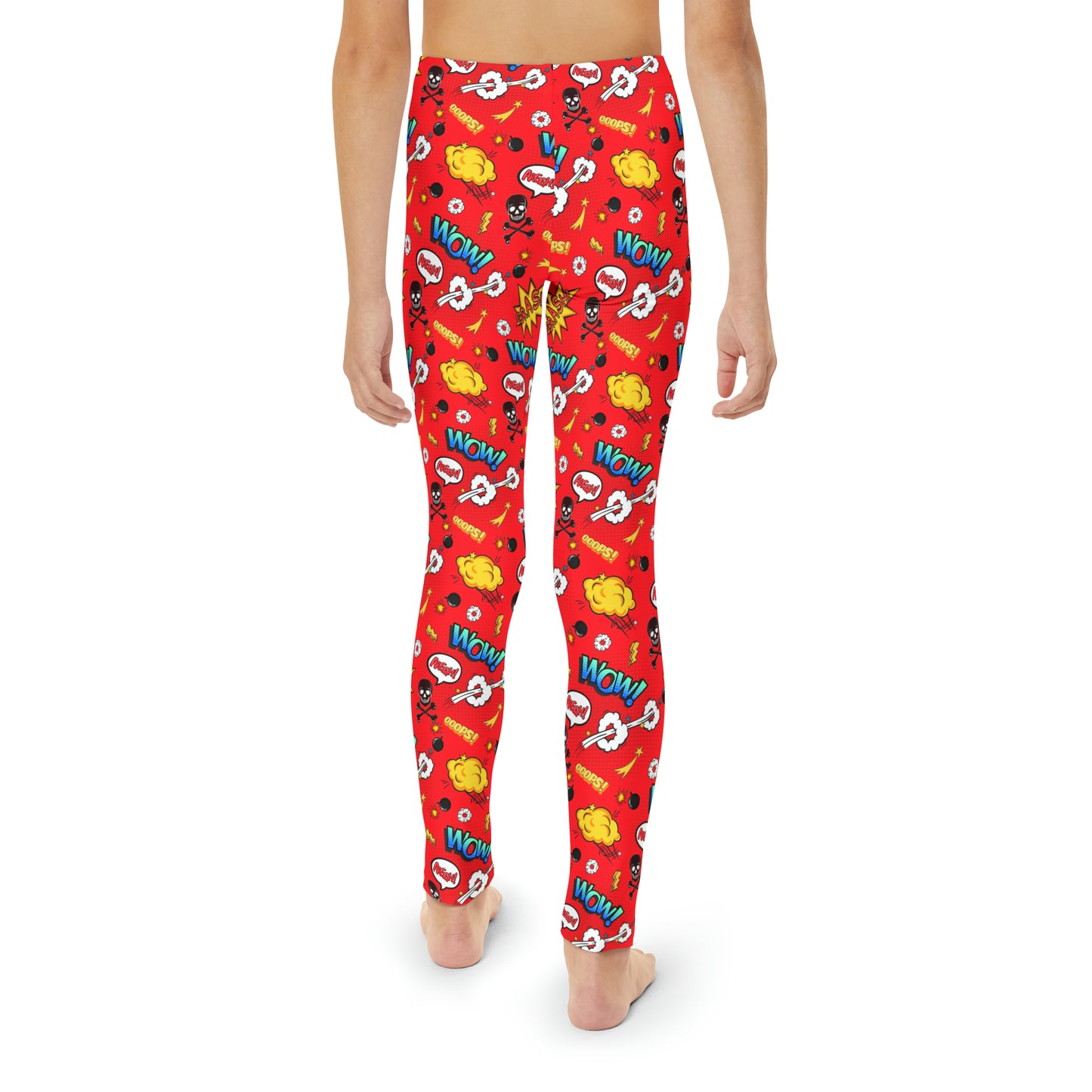 Superhero Inspired Youth Full-Length Leggings
