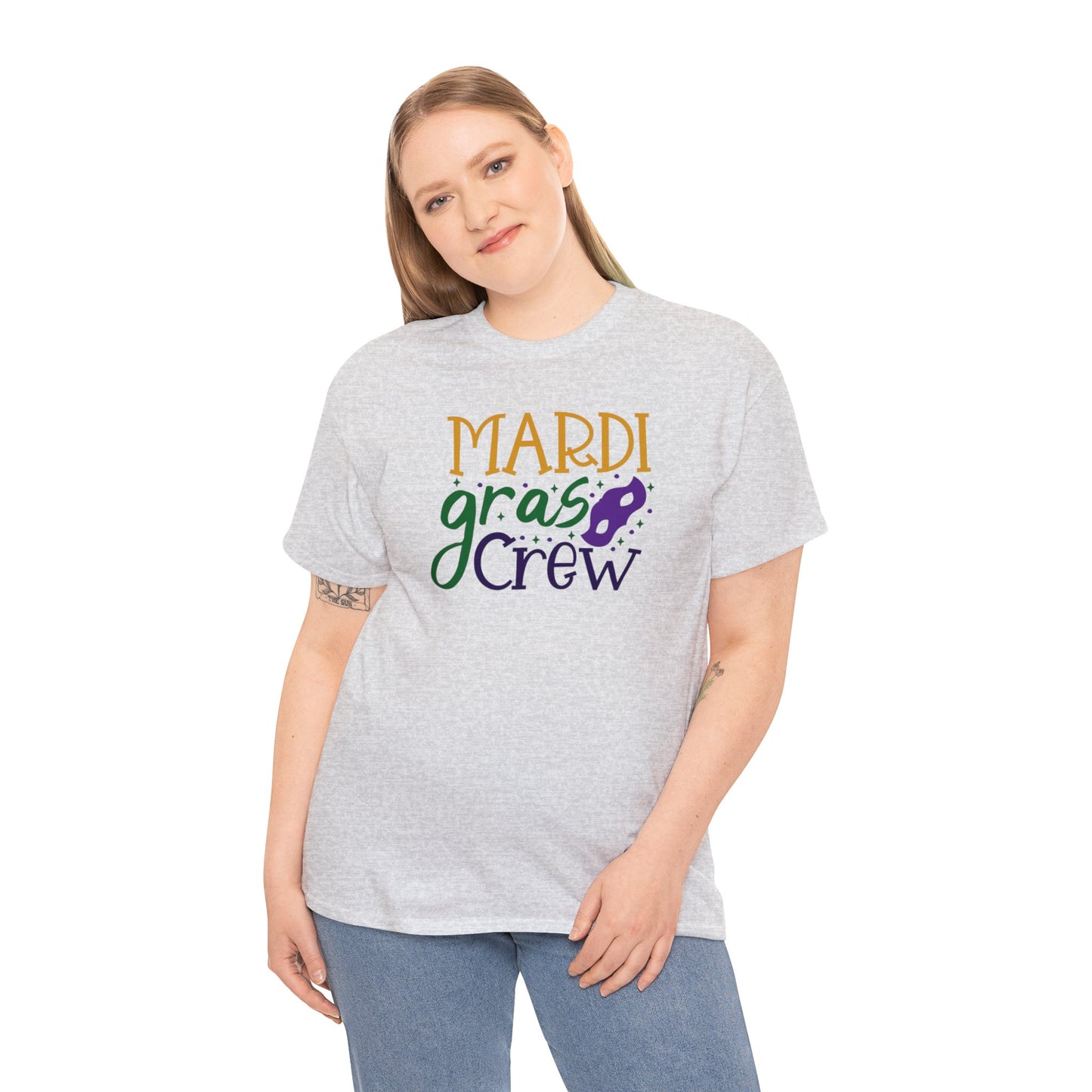 Mardi Gras Crew #1 Unisex Heavy Cotton Tee