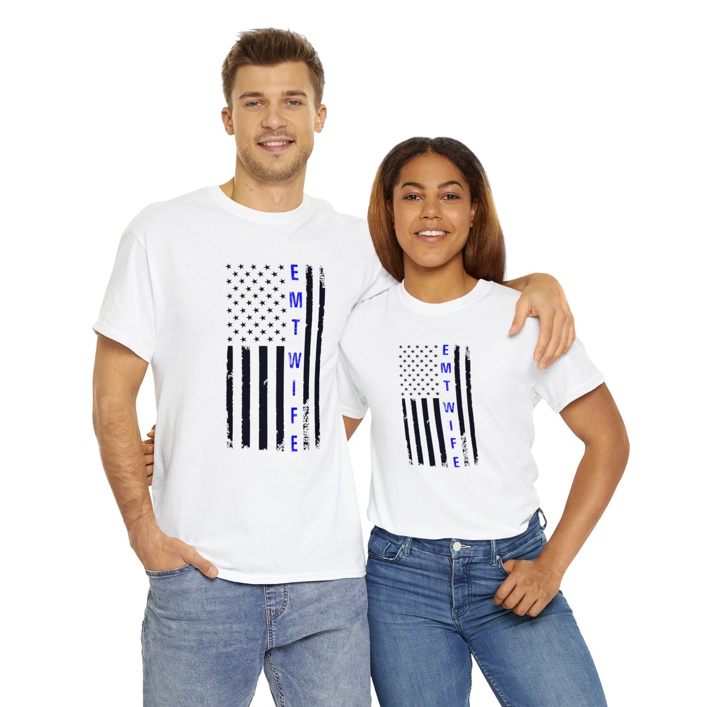 EMT Wife Unisex Heavy Cotton Tee