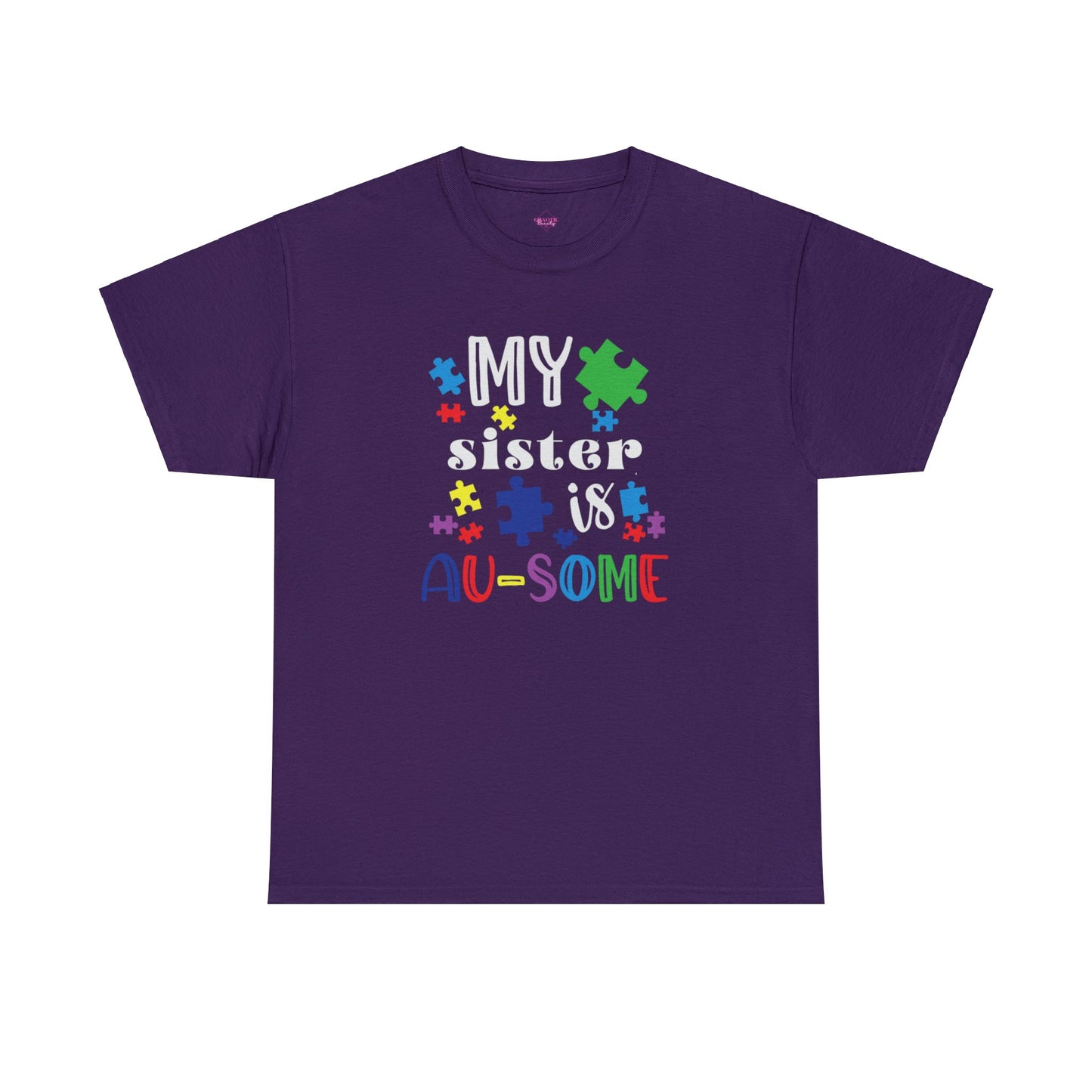 My Sister is AU-SOME Unisex Heavy Cotton Tee