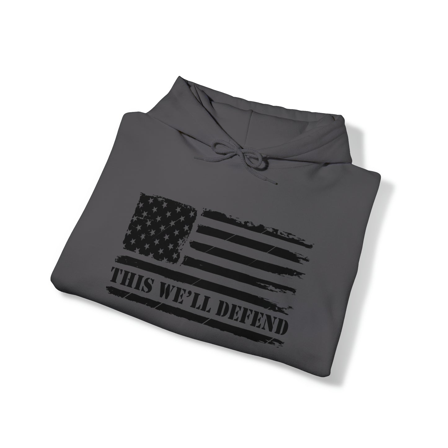 Flag This We'll Defend Unisex Heavy Blend™ Hooded Sweatshirt