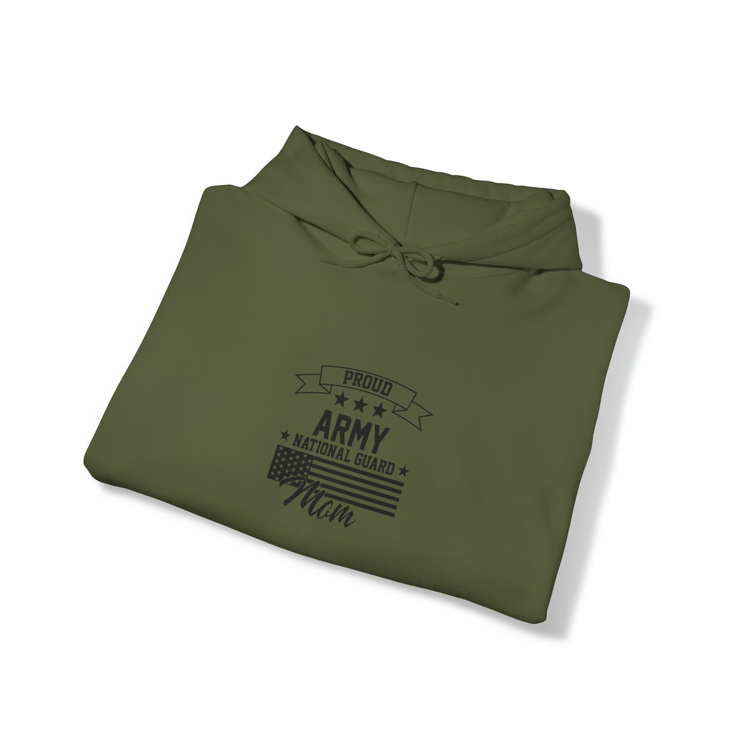 Proud Army National Guard MOM Unisex Heavy Blend™ Hooded Sweatshirt
