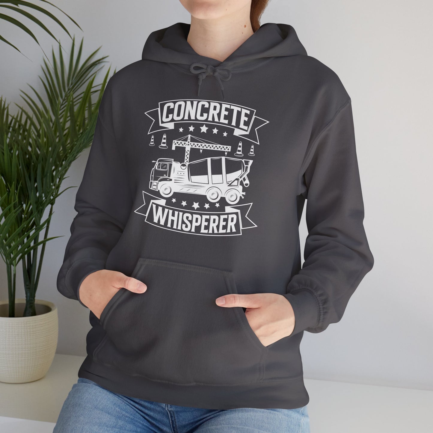 Contruction Whisperer Unisex Heavy Blend™ Hooded Sweatshirt