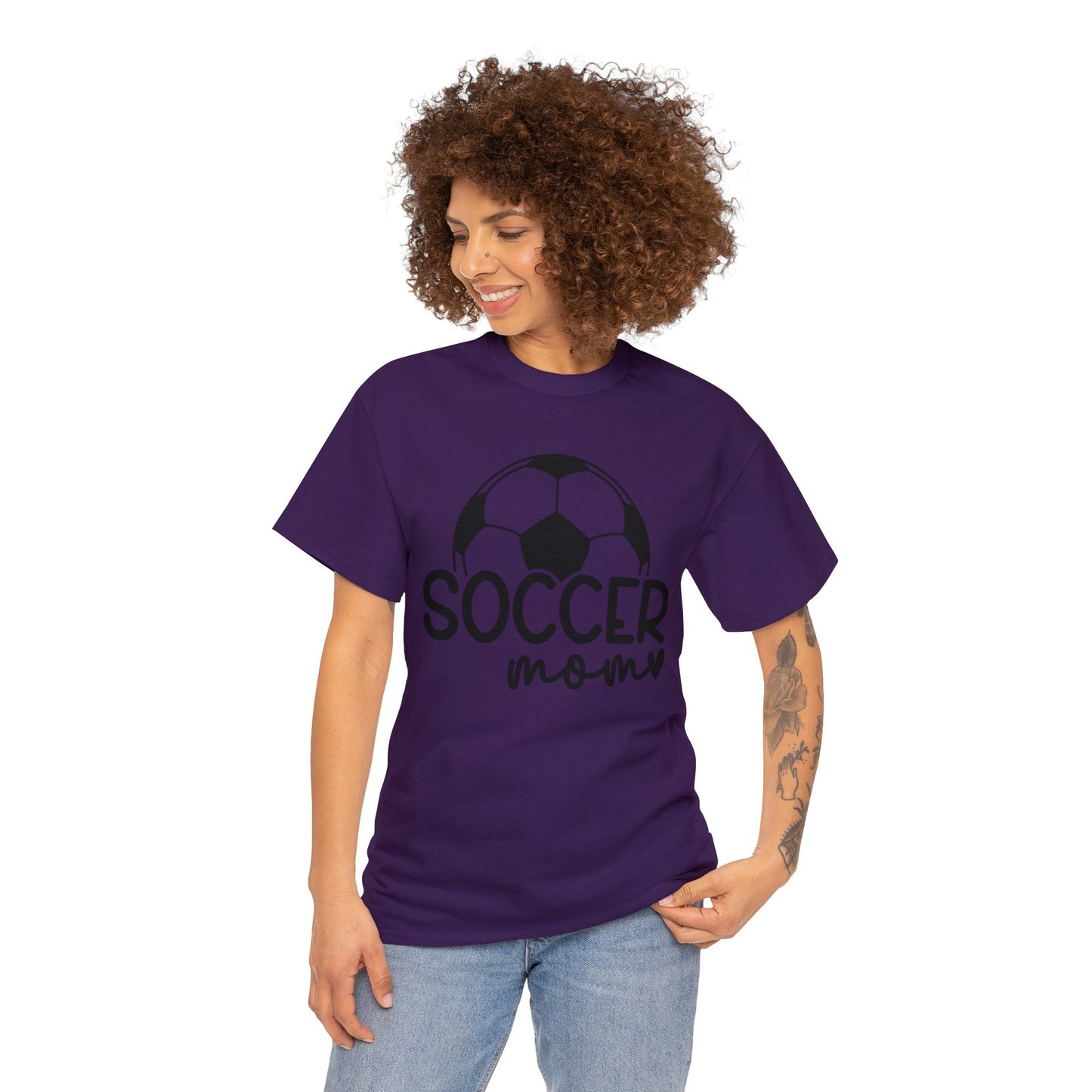 Soccer MOM Unisex Heavy Cotton Tee