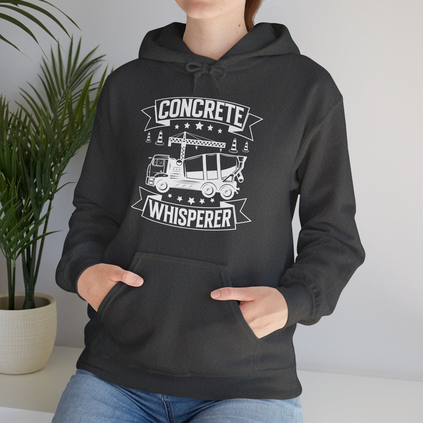 Contruction Whisperer Unisex Heavy Blend™ Hooded Sweatshirt