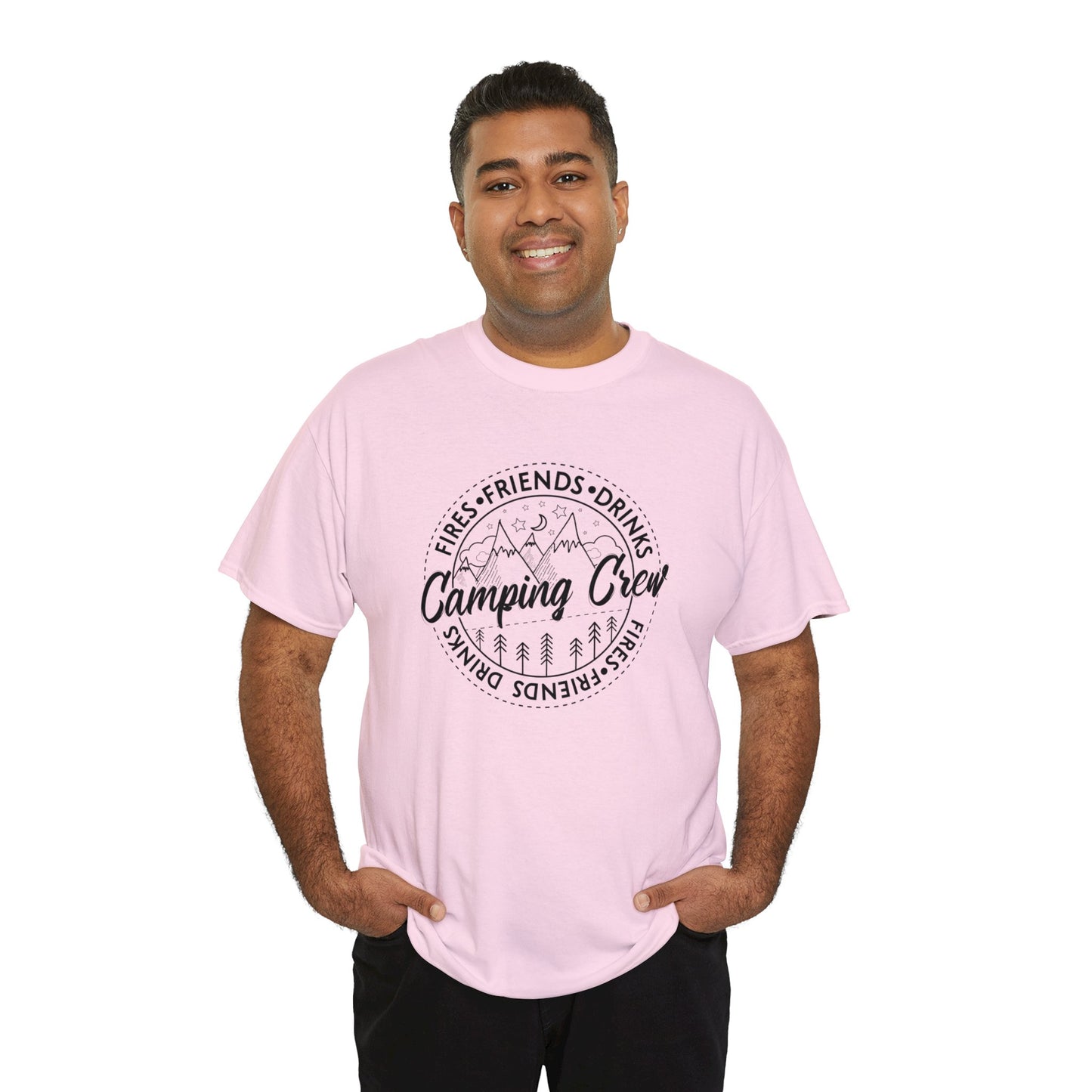 Camping Crew Unisex Heavy Cotton Tee