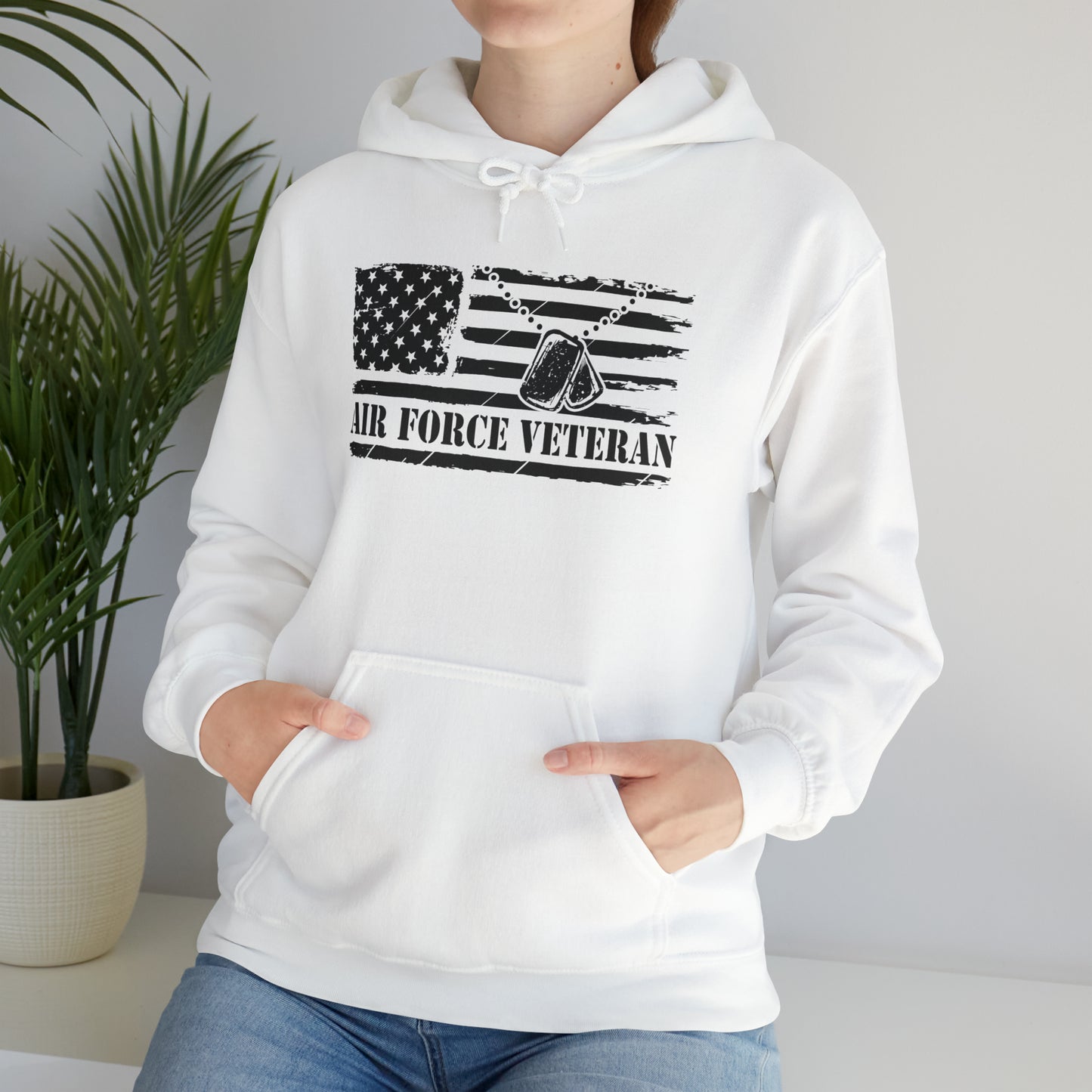 Air Force Veteran Unisex Heavy Blend™ Hooded Sweatshirt