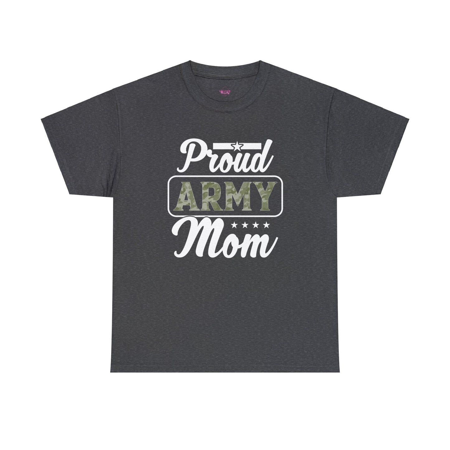 Proud ARMY Mom Unisex Heavy Cotton Tee