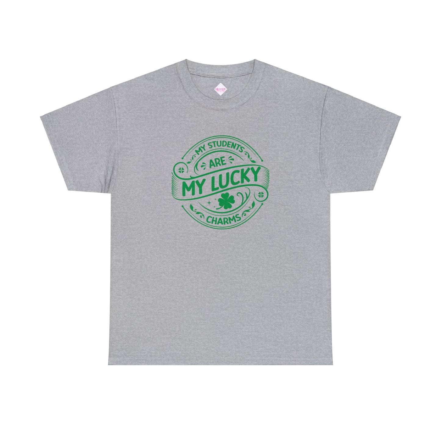My Students Are My Lucky Charms St Patricks day shirt Unisex Heavy Cotton Tee