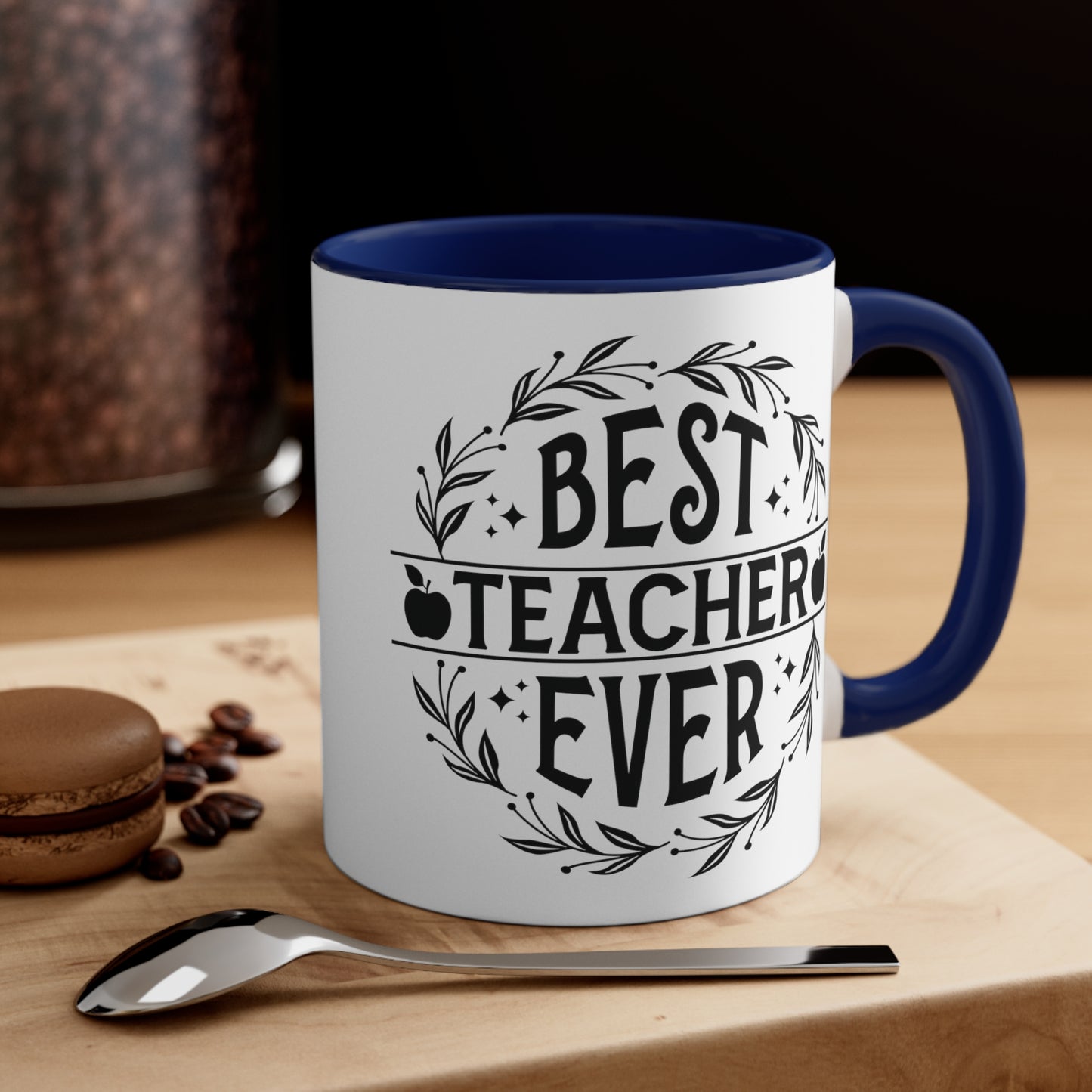 Best Teacher Ever Accent Coffee Mug, 11oz