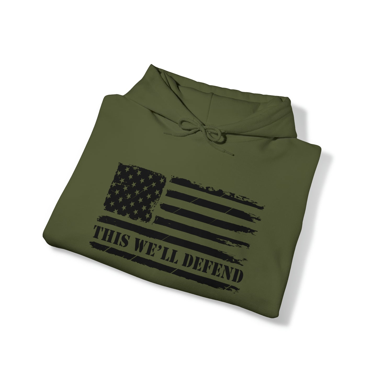 Flag This We'll Defend Unisex Heavy Blend™ Hooded Sweatshirt
