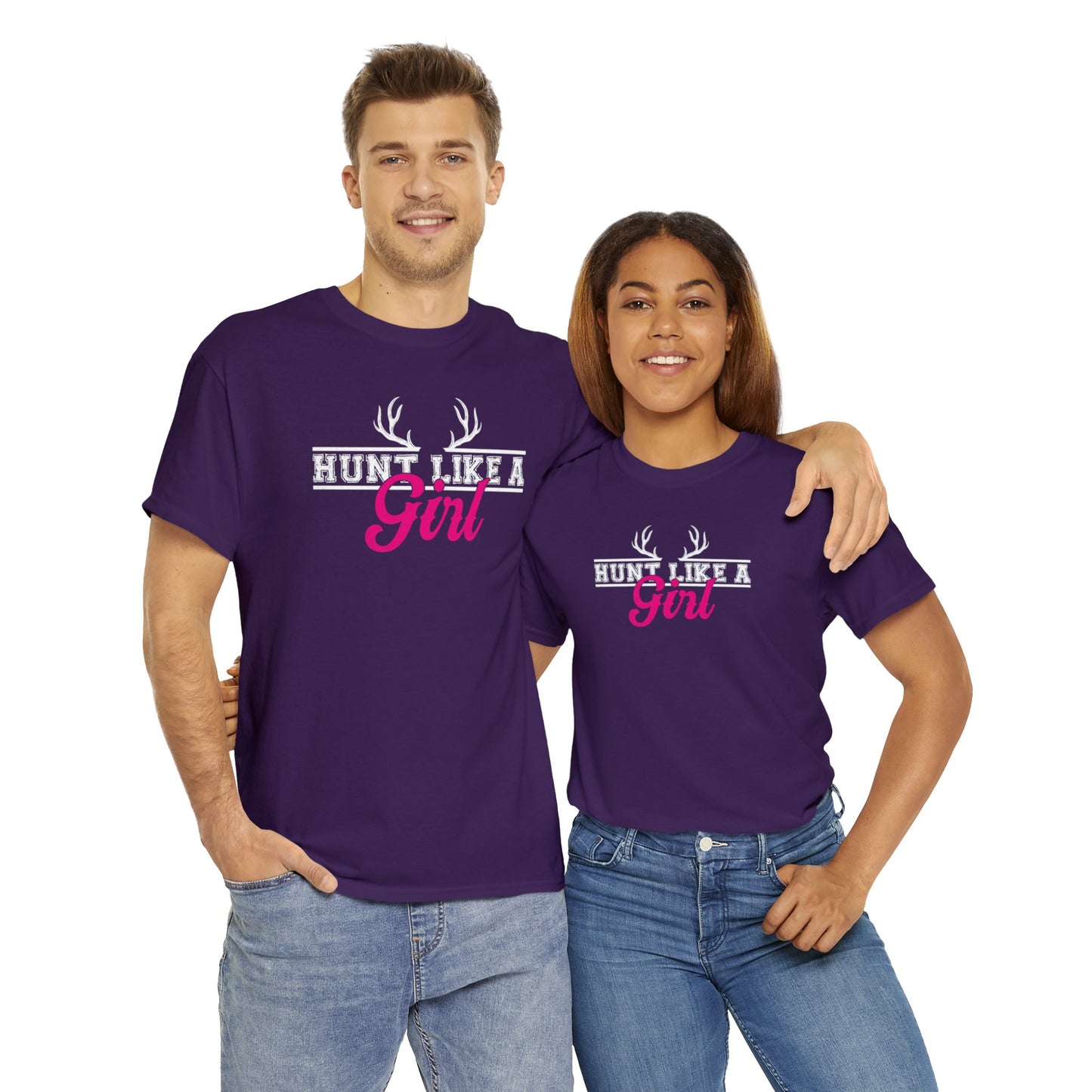 Hunt Like a Girl Unisex Heavy Cotton Tee