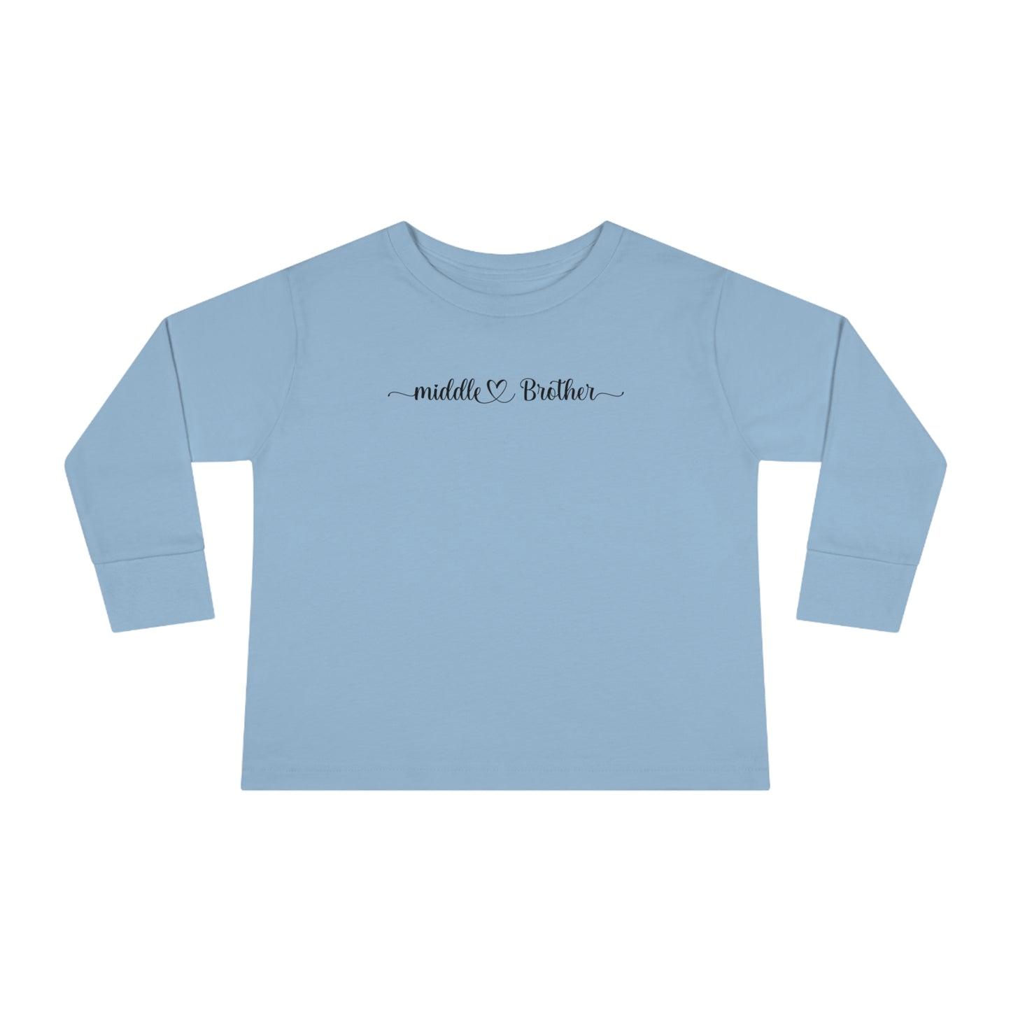 Middle Brother Toddler Long Sleeve Tee