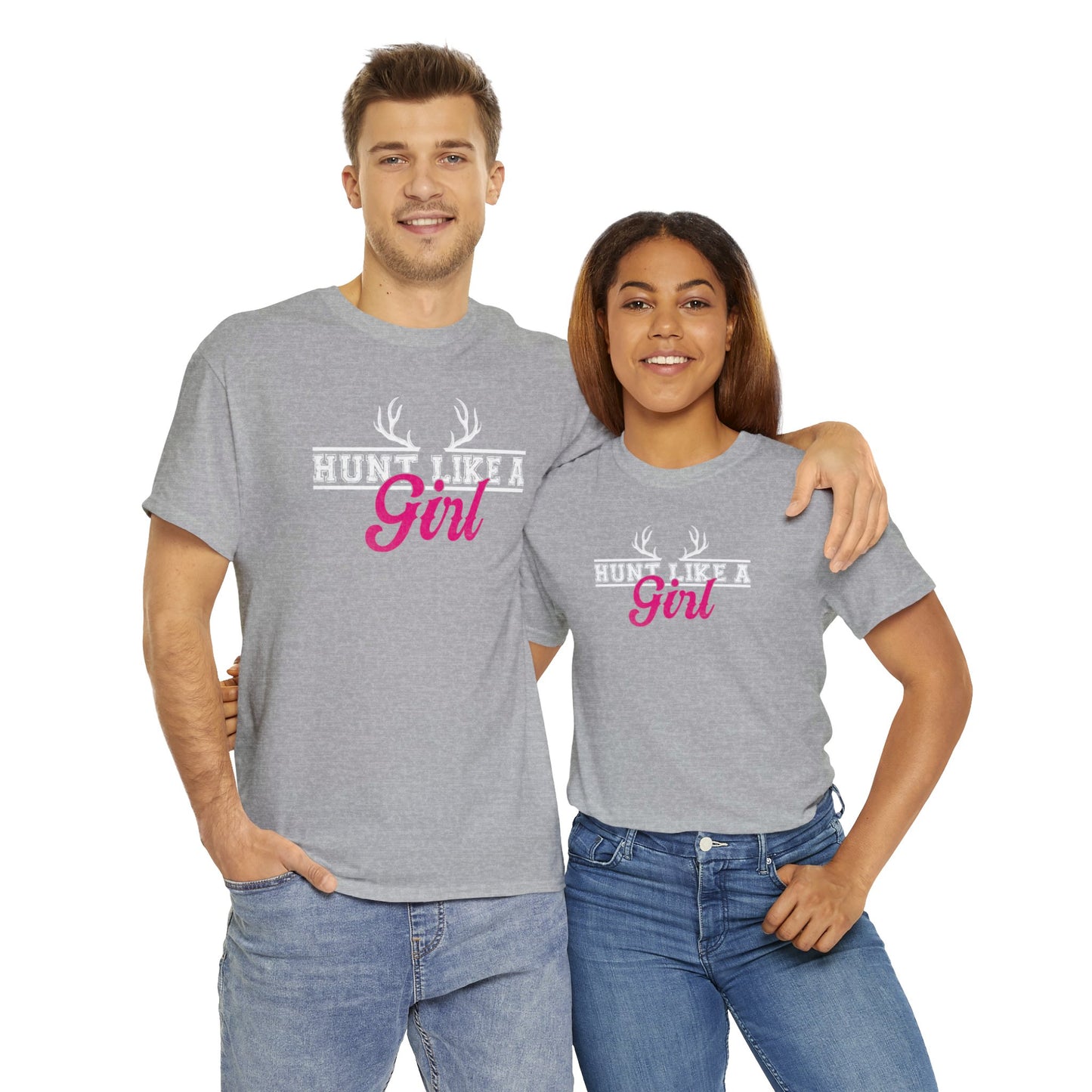 Hunt Like a Girl Unisex Heavy Cotton Tee