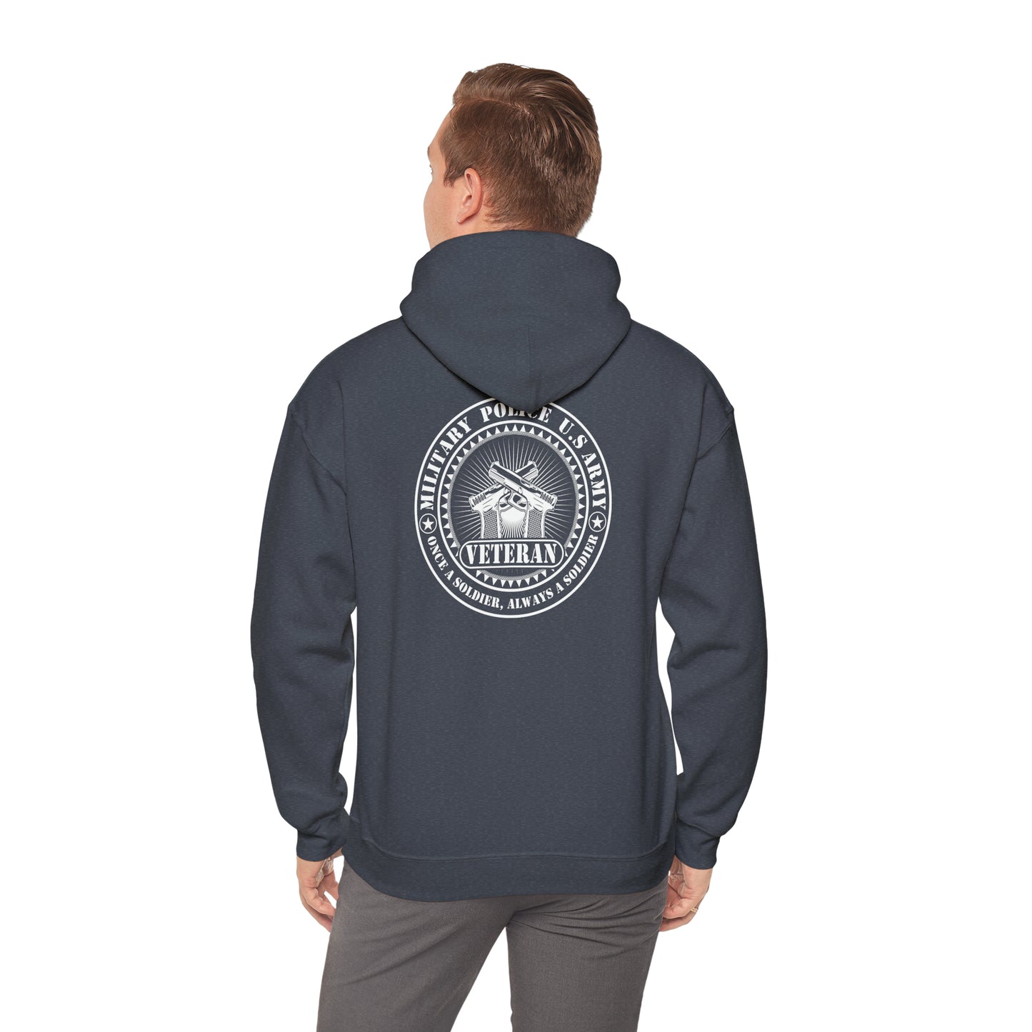 Military Police US Army Veteran Unisex Heavy Blend™ Hooded Sweatshirt