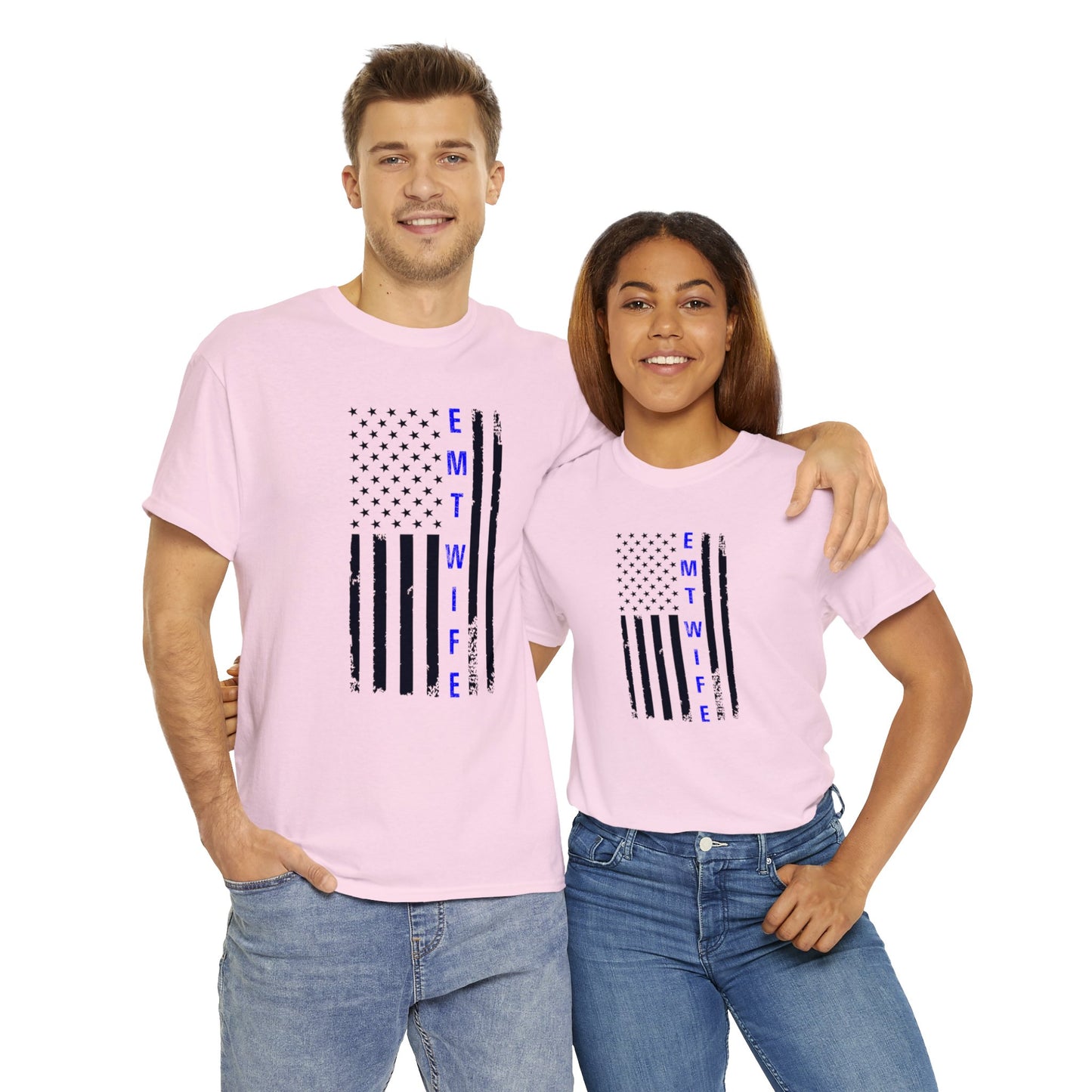 EMT Wife Unisex Heavy Cotton Tee
