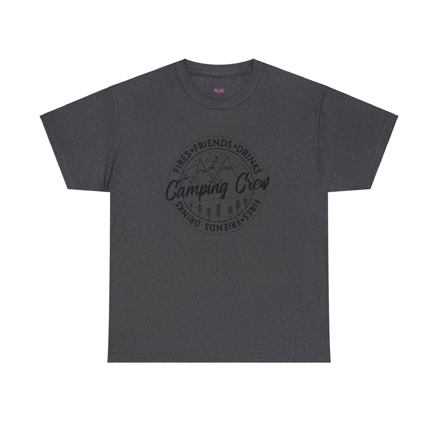 Camping Crew Unisex Heavy Cotton Tee