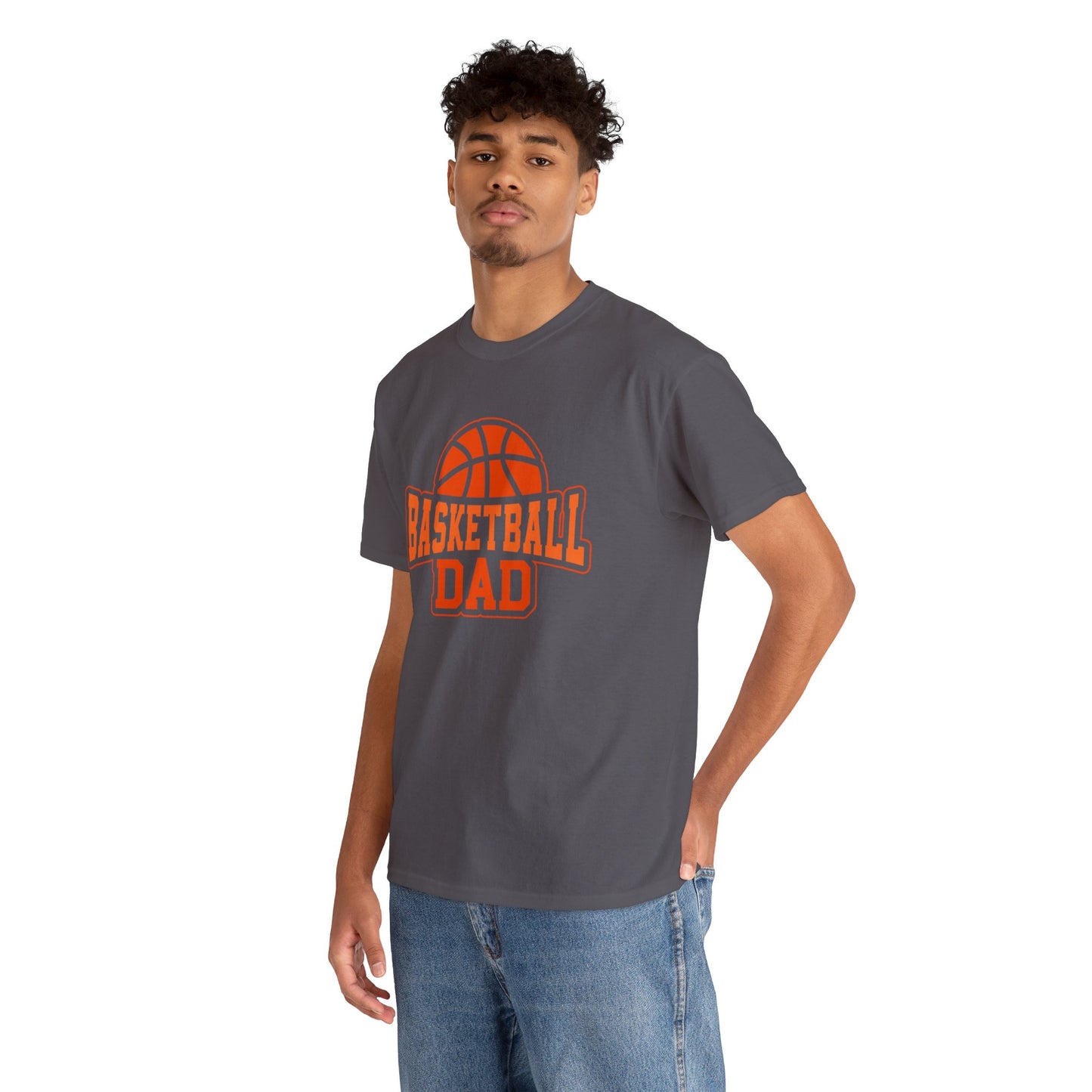 Basketball Dad Unisex Heavy Cotton Tee