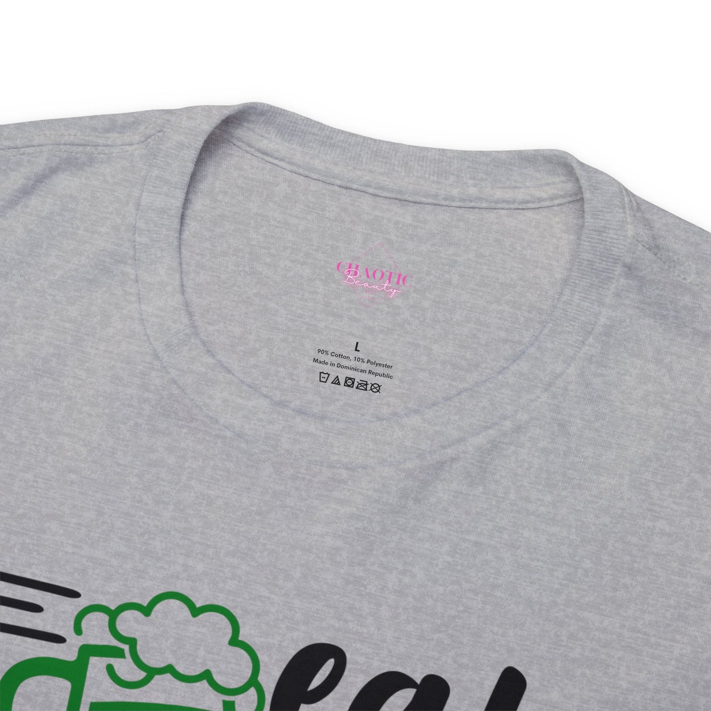 Eat Drink & Be Irish St Patricks Day Unisex Heavy Cotton Tee