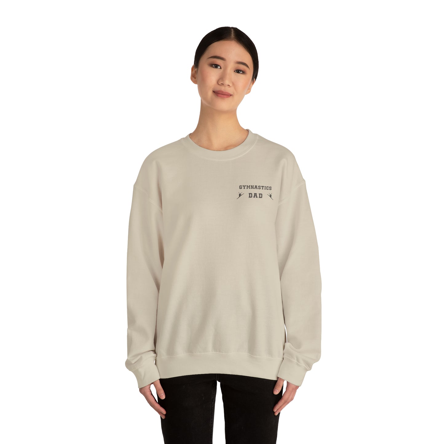 Gymastics Dad Scan For Payment Unisex Heavy Blend™ Crewneck Sweatshirt