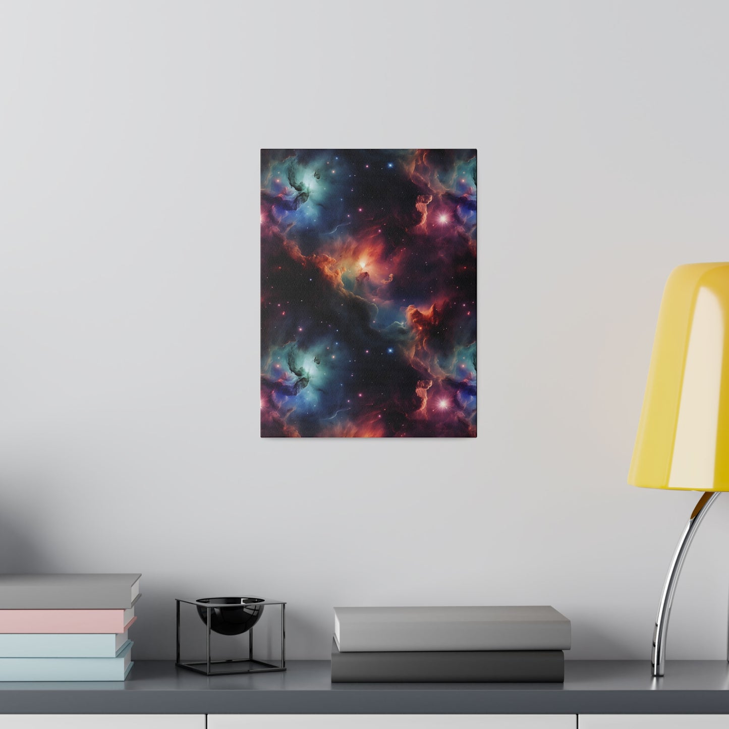 Cosmic Nebula Matte Canvas, Stretched, 0.75"