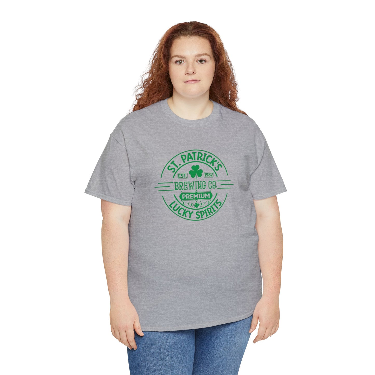 St. Patrick's Brewing Co. Style 3 Unisex Heavy Cotton Tee