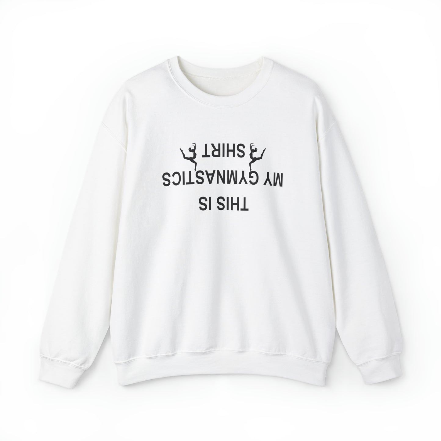 This is My Gymnastics Shirt (upside down) Unisex Heavy Blend™ Crewneck Sweatshirt
